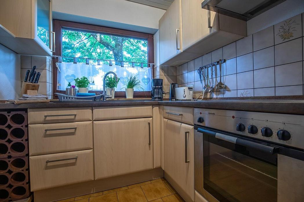 Elw, Sep. Eingang, Ueberdachte Terrasse, Naehe Backnang Apartment Althutte Bagian luar foto